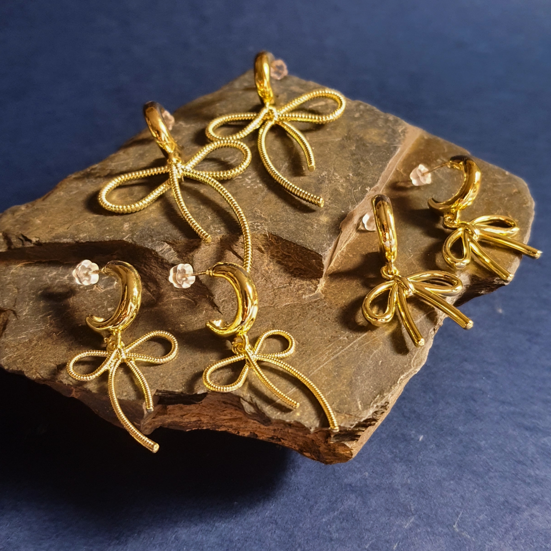 گوشواره پاپیون متوسط