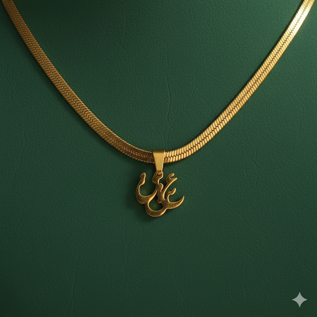 گردنبند استیل طرح عشق