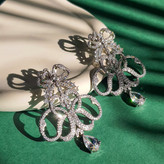 گوشواره جواهری تاج