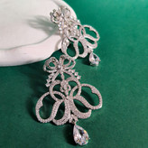 گوشواره جواهری تاج