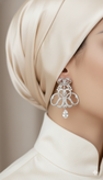گوشواره جواهری تاج