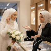 گوشواره جواهری تاج
