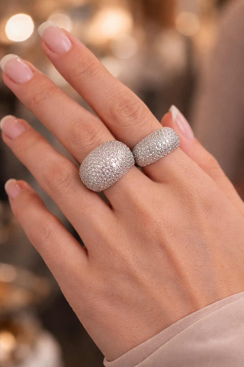 انگشتر جواهری درخشان