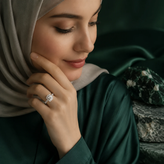 انگشتر جواهری تک نگین خاص