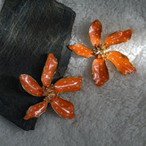 گوشواره گل پنج پر